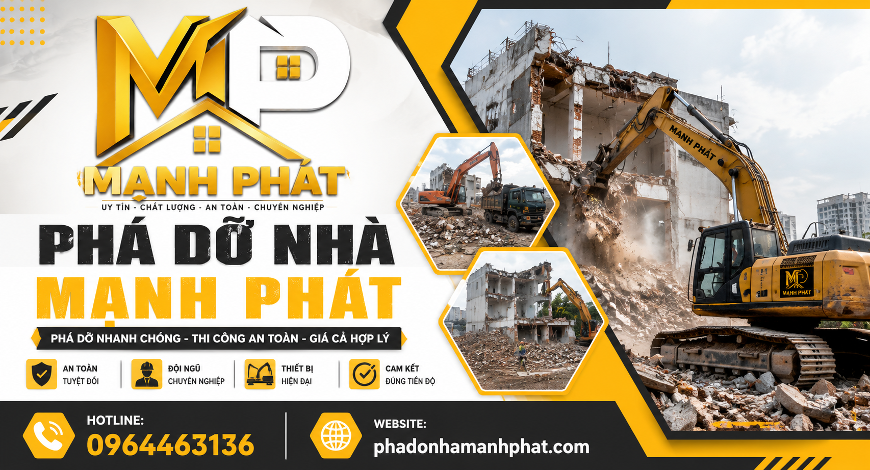 PHÁ DỠ NHÀ MẠNH PHÁT