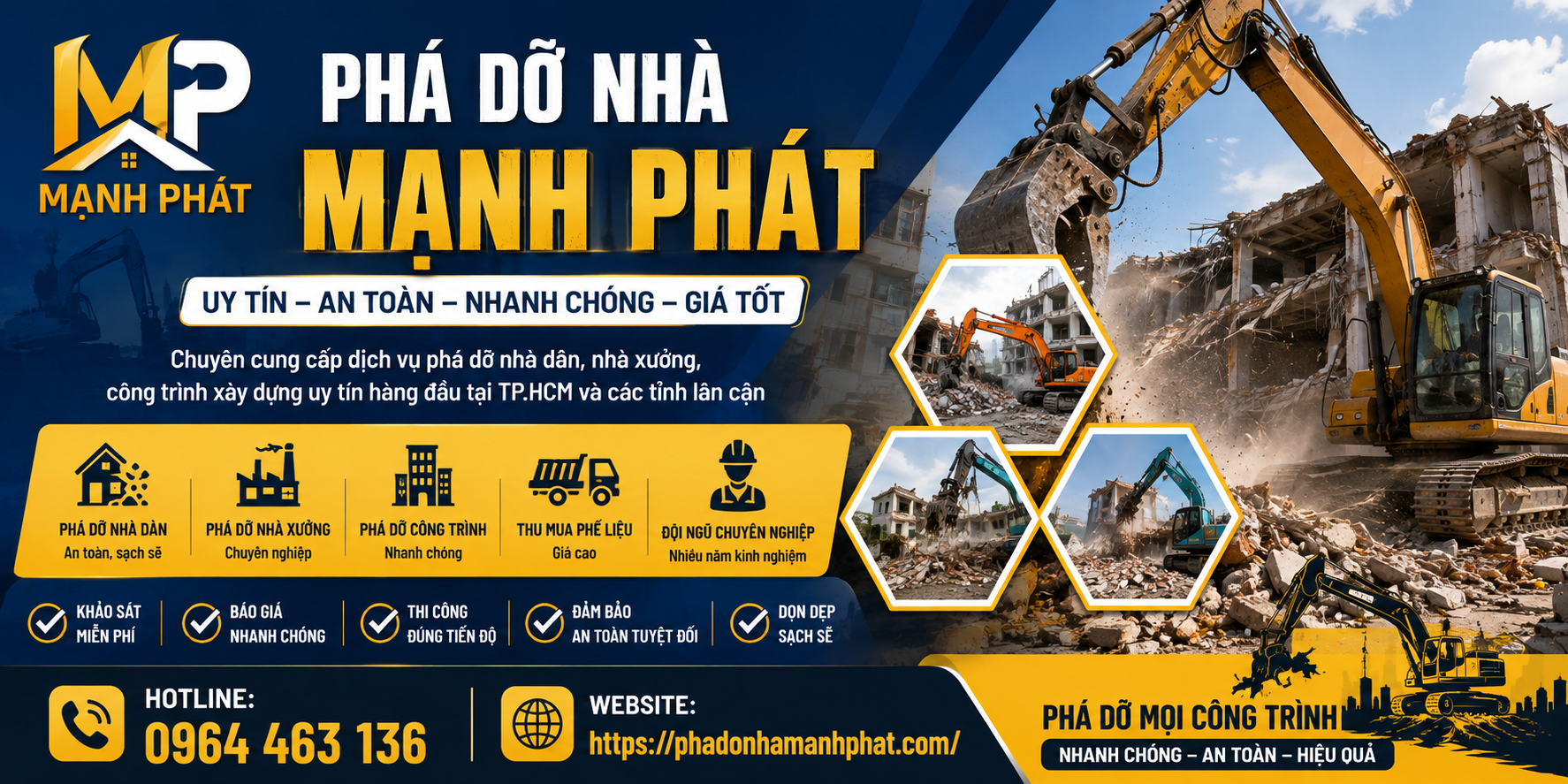 PHÁ DỠ NHÀ MẠNH PHÁT